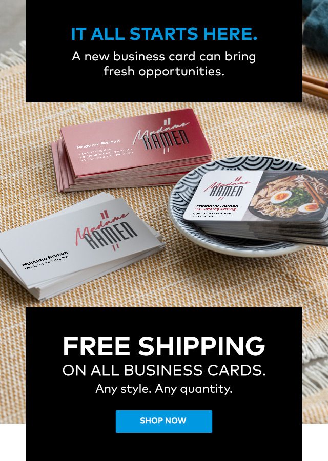 New Year Fresh Opportunities Free Shipping On All Business Cards Vistaprint Email Archive