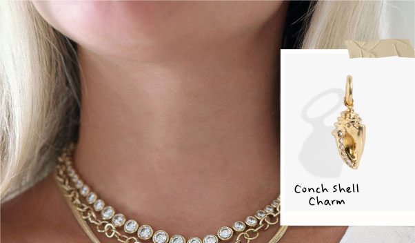 Conch Shell Interchangeable Charm | Shop Now