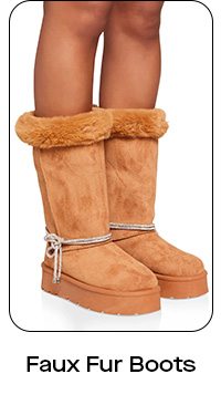 Faux Fur Boots