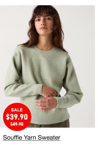 PDP3 - WOMEN SOUFFLE YARN SWEATER