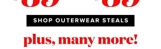 Outerwear Steals
