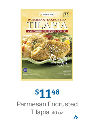 Parmesan Encrusted Tilapia 40 oz.