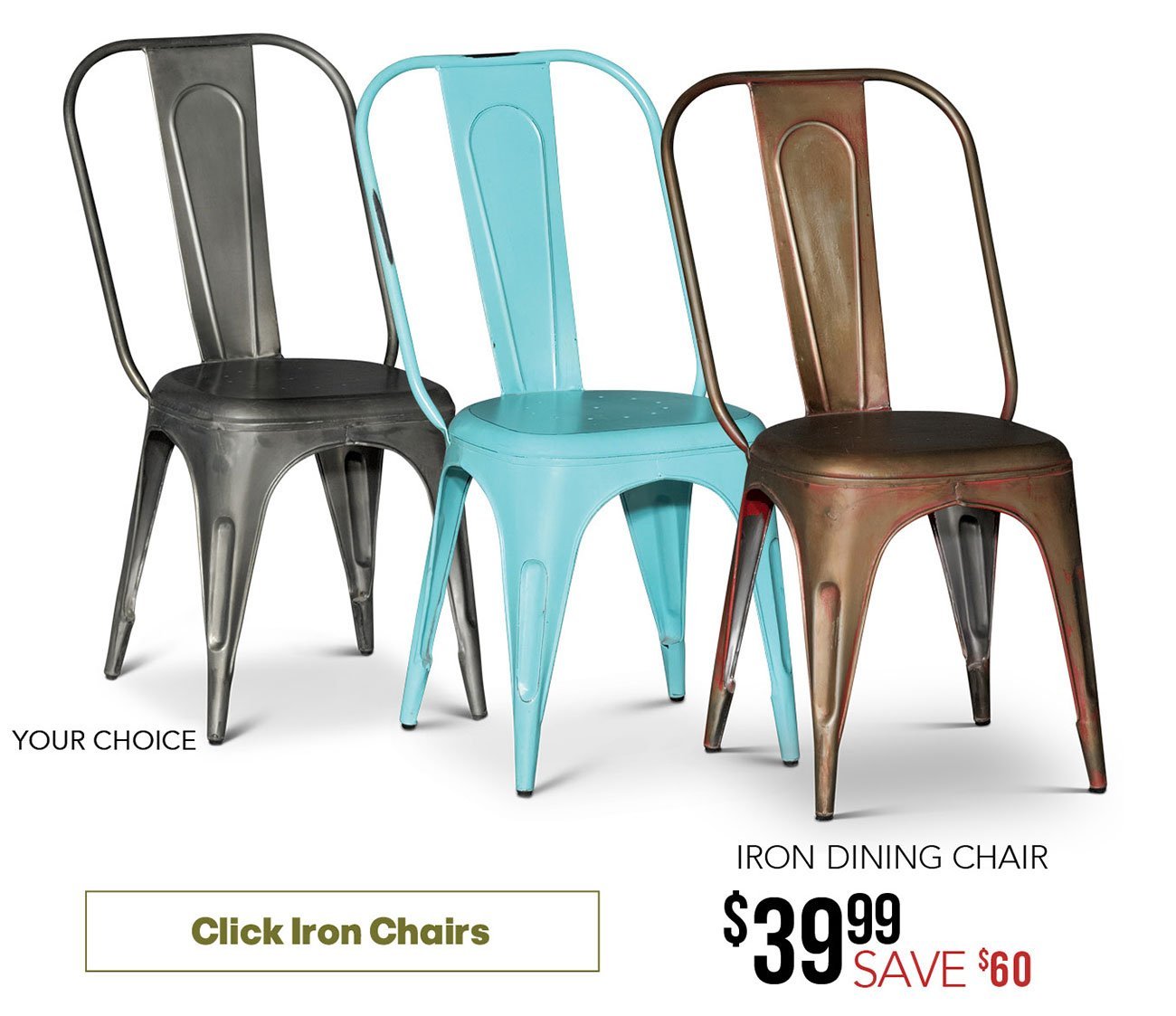 Iron-dinng-Chairs
