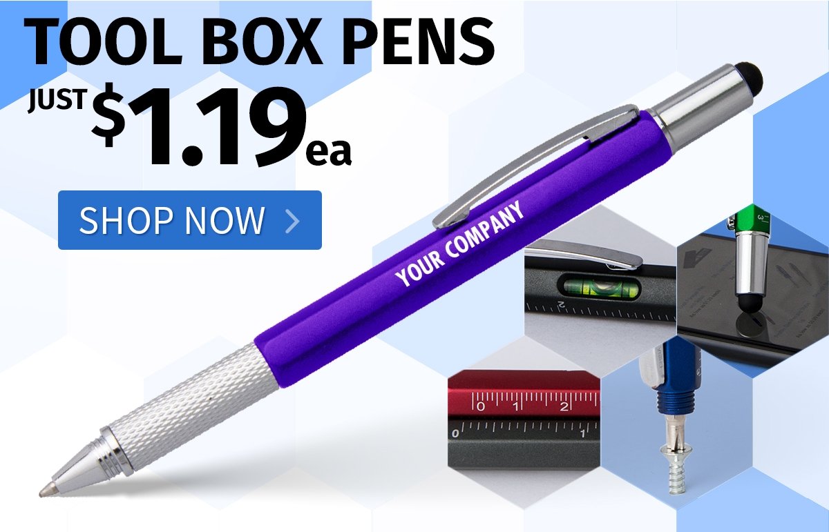 Tool Box Pens for only $1.19 each!