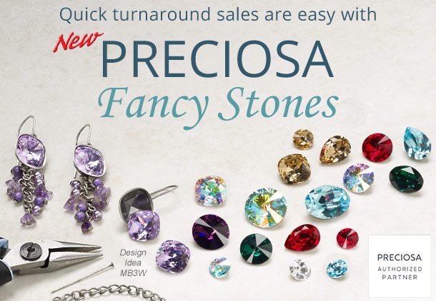 New Preciosa Crystal Fancy Stones
