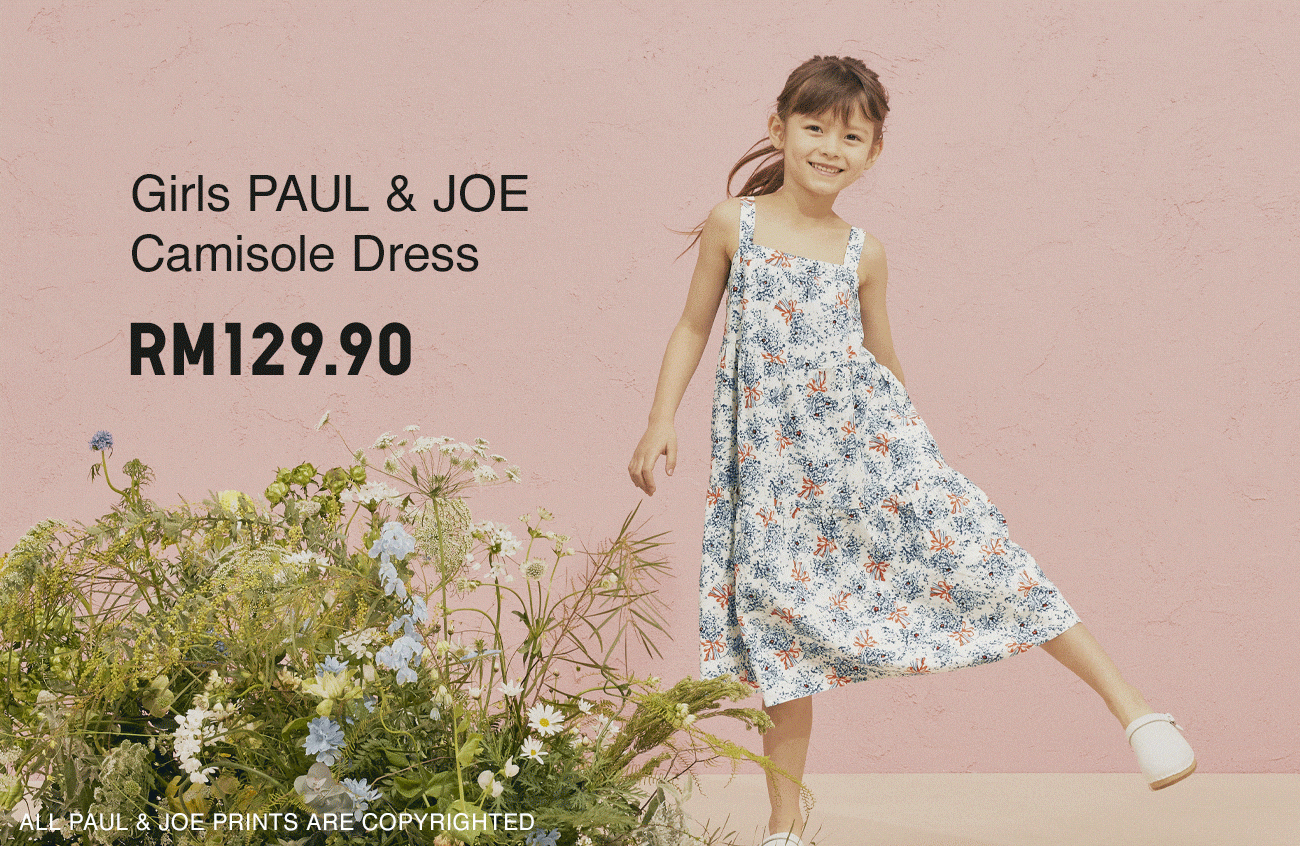 Girls PAUL & JOE Camisole Dress and UT