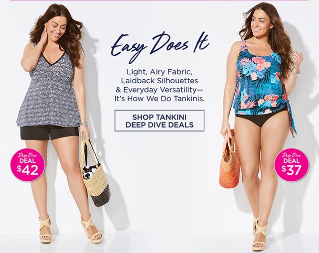 Shop Tankini Deep Dive Deals