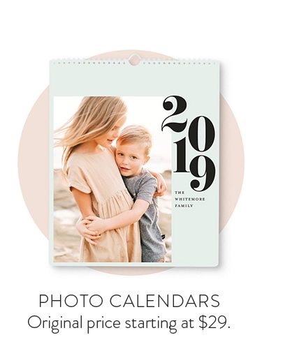 Shop Photo Calendars