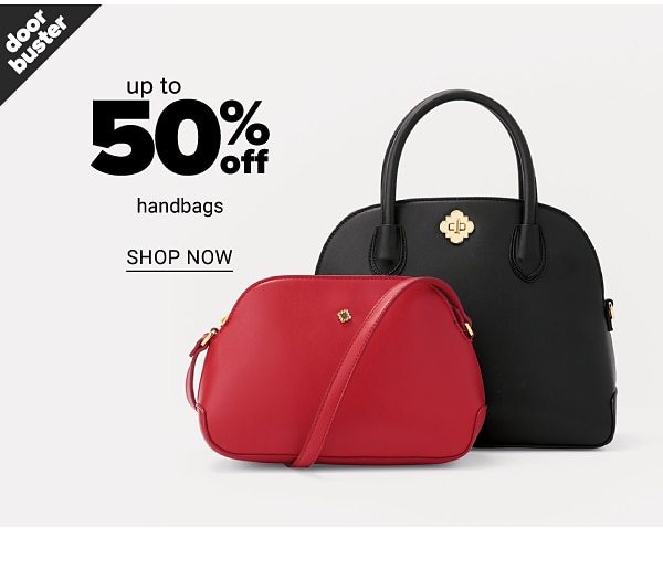 Up to 50% off handbags - Shop Now