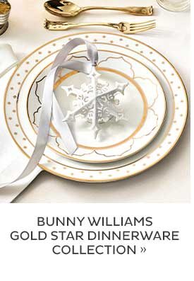 Bunny Williams Gold Star Dinnerware Collection