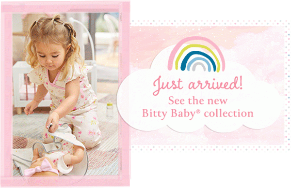 Just arrived! See the new Bitty Baby® collection