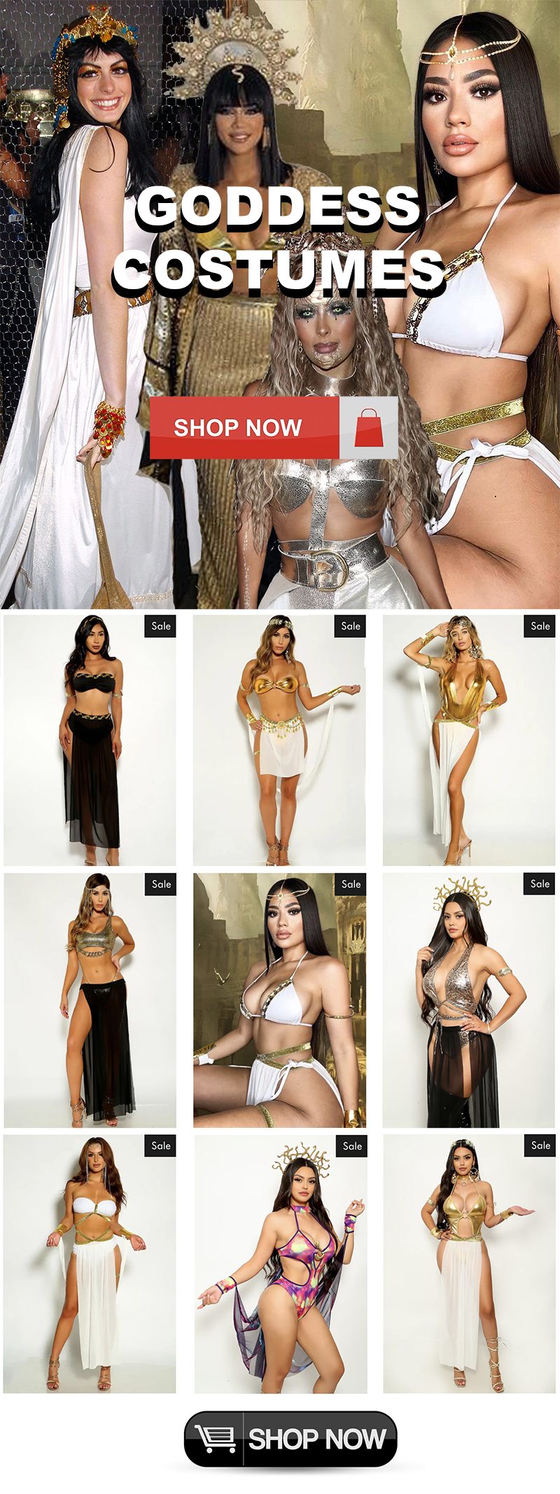 Celebrity Inspired Goddess Costumes!