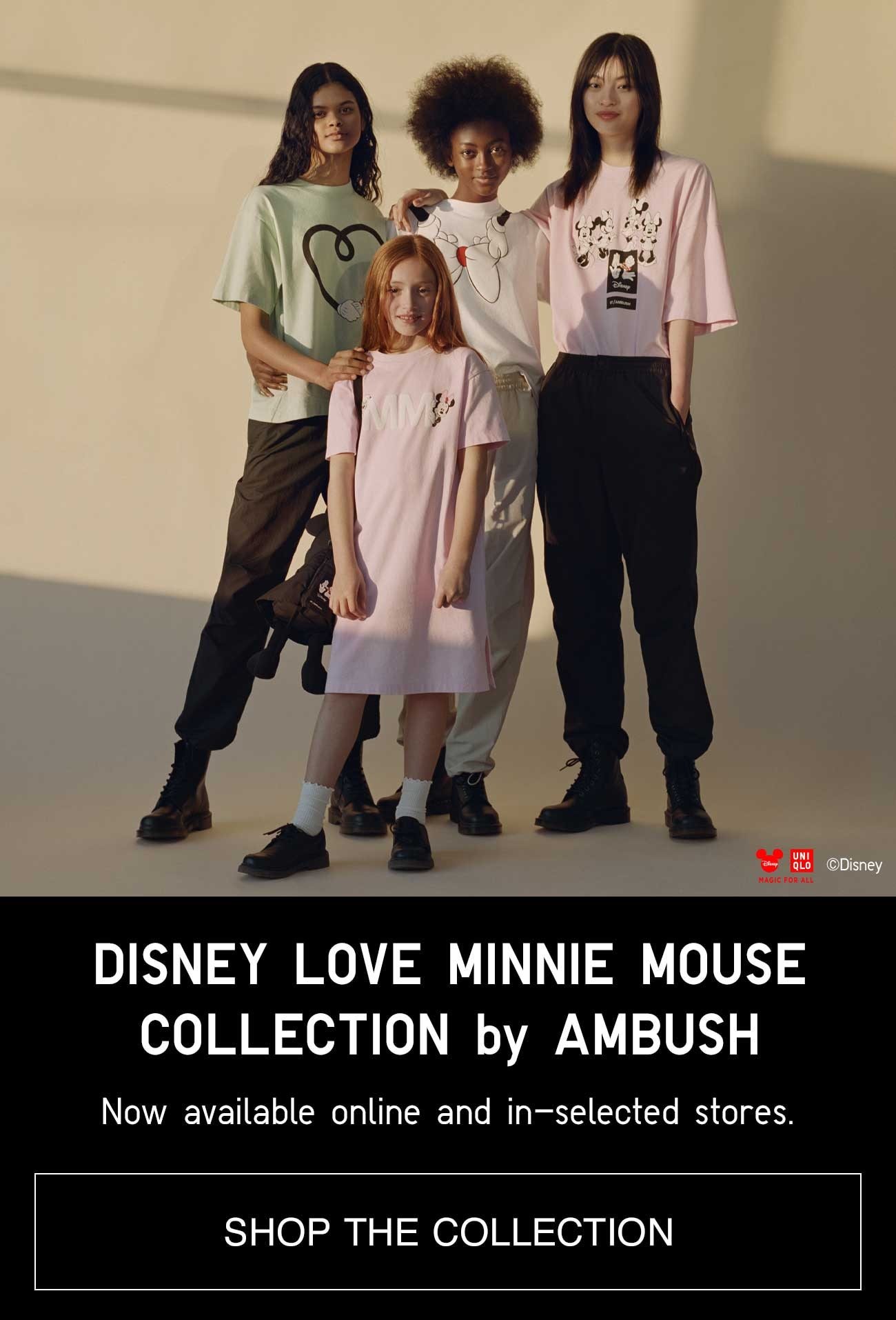 DISNEY LOVE MINNIE MOUSE COLLECTION by AMBUSH