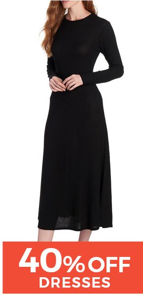 40% OFF DRESSES