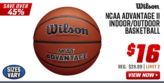 Wilson NCAA Advantage II Indoor/Outdoor Basketball