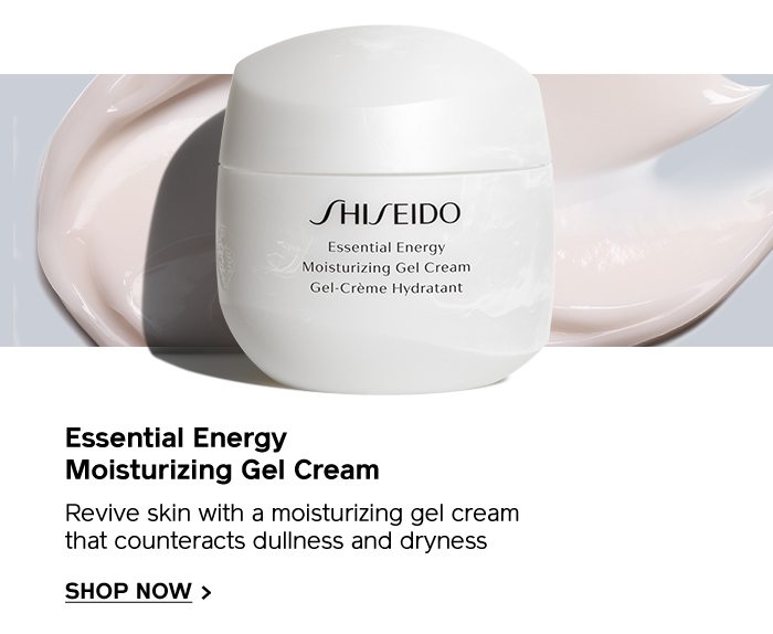 Shop Essential Energy Moisturizing Gel Cream. Revive skin with a moisturizing gel cream that counteracts dullness and dryness.