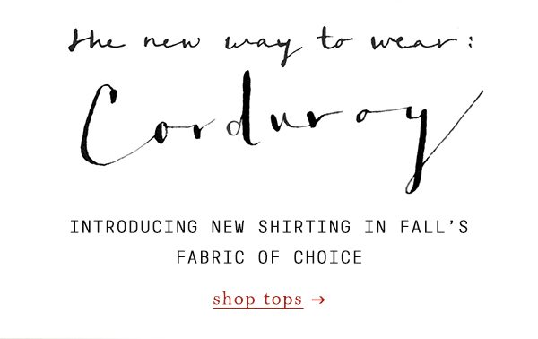 Shop tops.