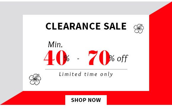 EOSS: Clearance Sale of min. 40 - 70% Off. Shop!