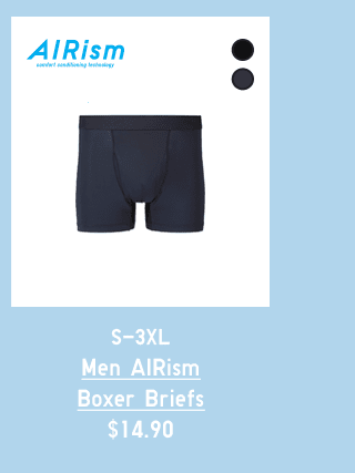 BANNER1 PDP4 - MEN AIRISM BOXER BRIEFS