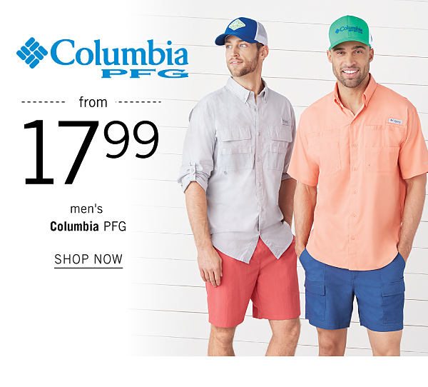 Columbia PFG - men's Columbia PFG from $17.99. Shop Now.