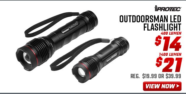 iProtec Outdoorsman LED Flashlight