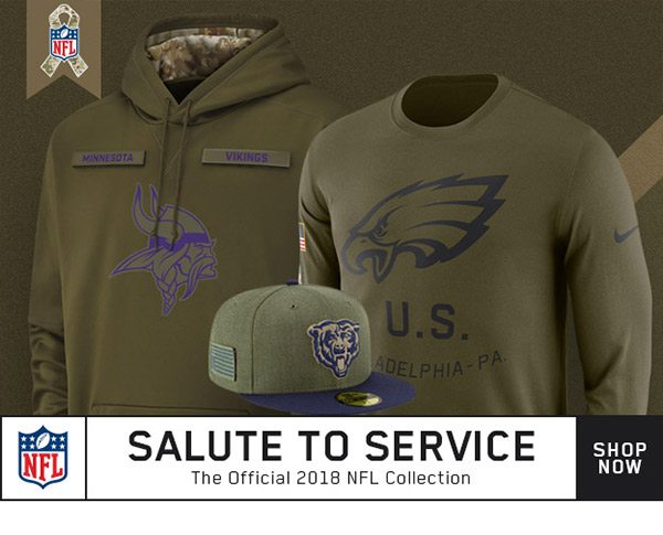 nfl salute to service 2018 gear