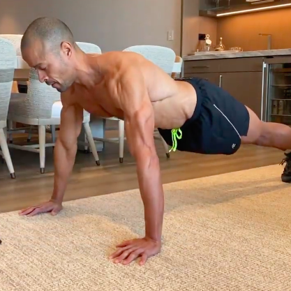 David Goggins Shared a 30-Rep Pushup Challenge That Will Test Your Limits