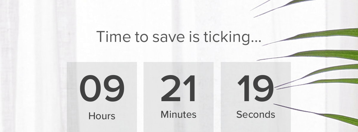 Time to save is ticking...