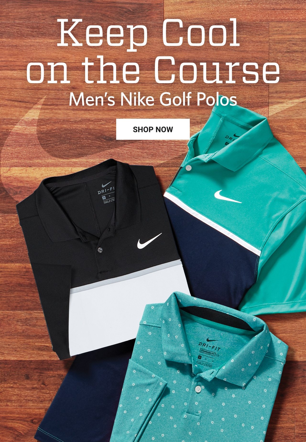 golf galaxy nike polo