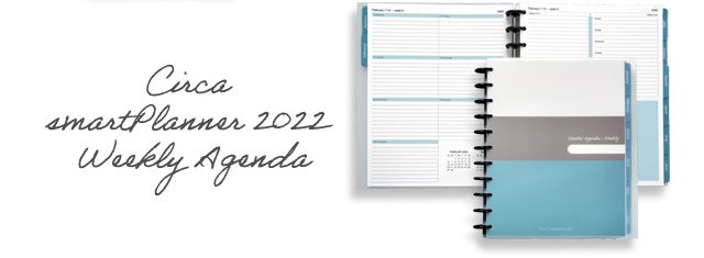 Shop Circa smartPlanner 2022 Weekly Agenda