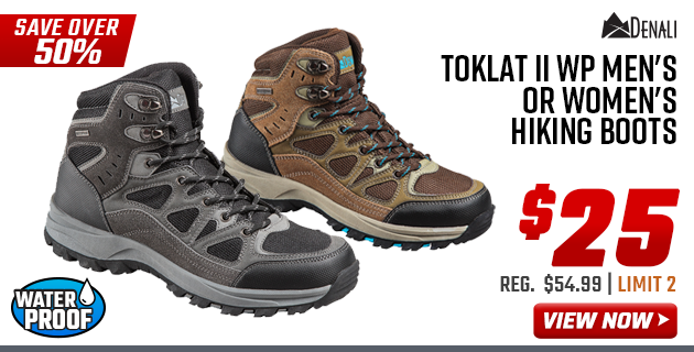 Denali Toklat II WP Men's or Women's Hiking Boots