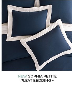 New Sophia Petite Pleat Bedding