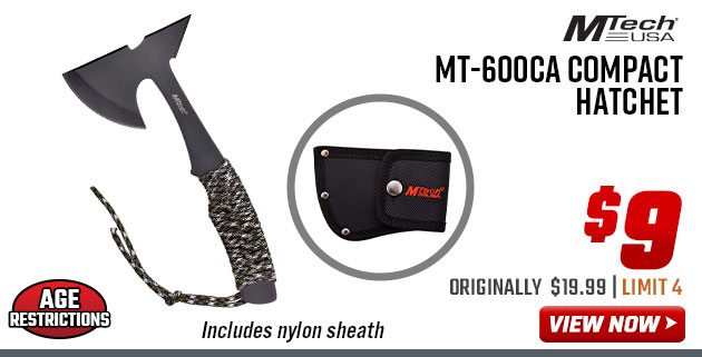 MTech USA MT-600CA Compact Hatchet