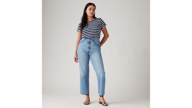 Ribcage Straight Ankle Jeans