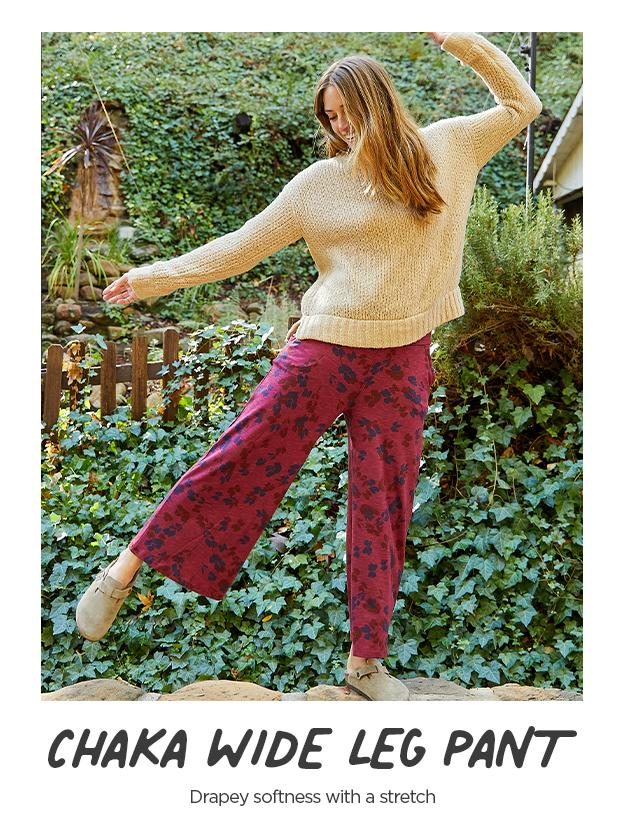 Women's Chaka Wide Leg Pant