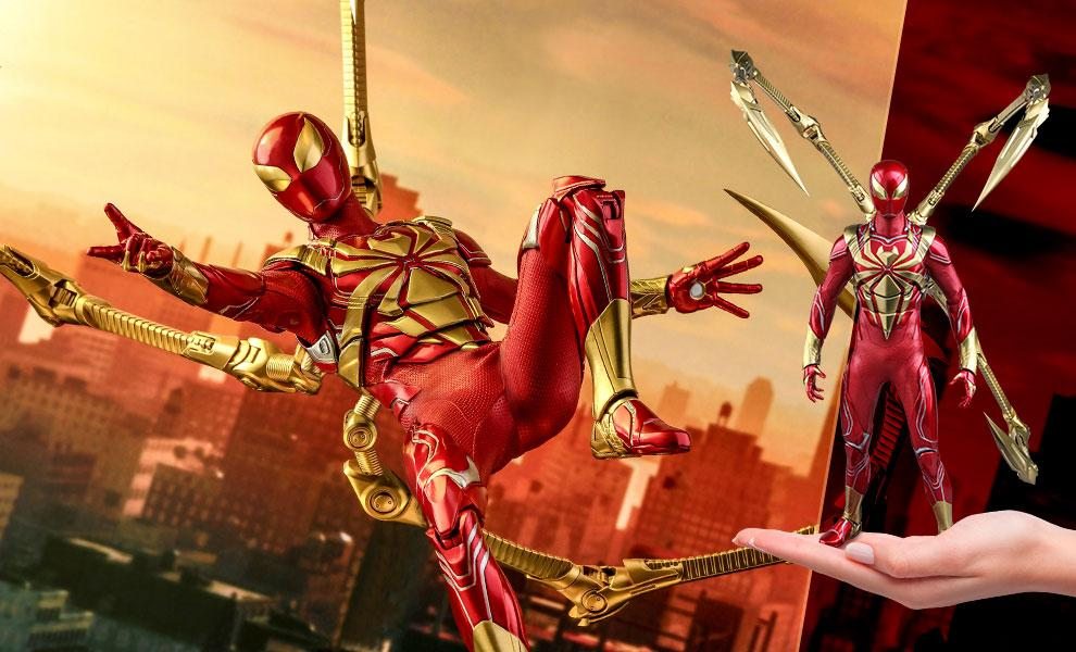 Spider-Man (Iron Spider Armor) Sixth Scale Figure (Hot Toys)