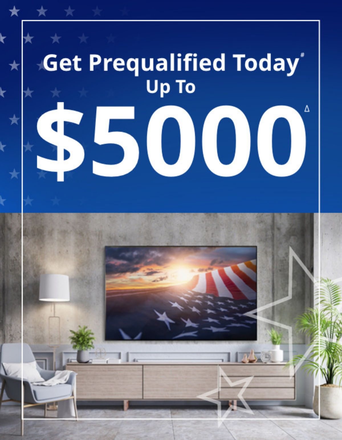 Get prequalified for up to 5K today