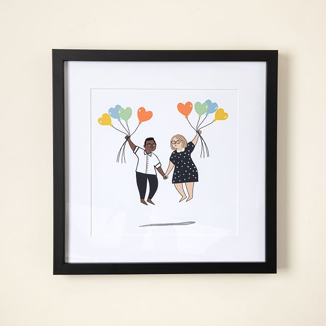 Love is in the Air Custom Portrait