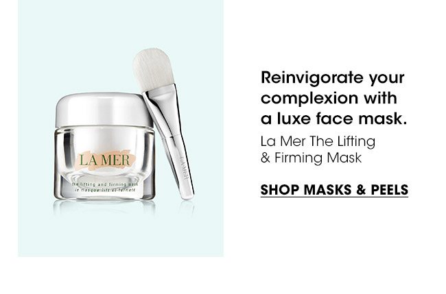 SHOP MASKS & PEELS