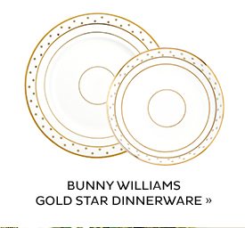 Bunny Williams Gold Star Dinnerware