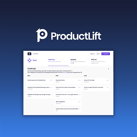 Lifetime access to ProductLift