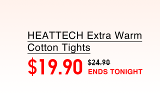 PDP 17 - MEN HEATTECH EXTRA WARM COTTON TIGHTSF