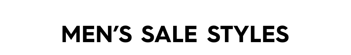 Men's Sale Styles