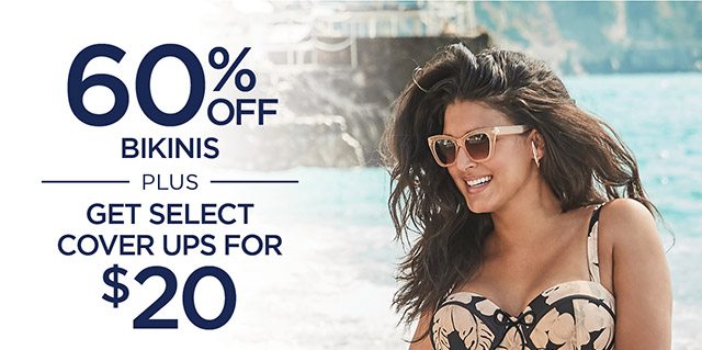 60% Off Bikinis