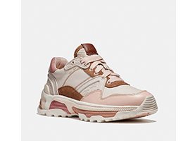 PINK AND BROWN SNEAKER