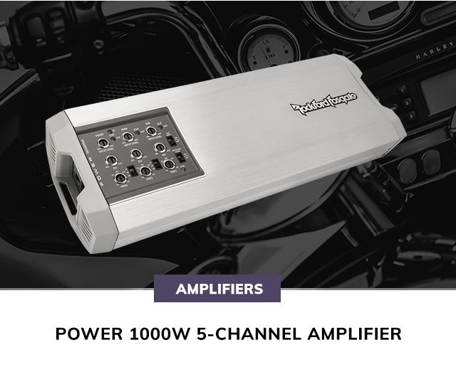 Power 1000W 5-channel amplifier 