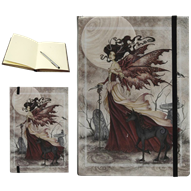 Red Queen Embossed Fairy Journal