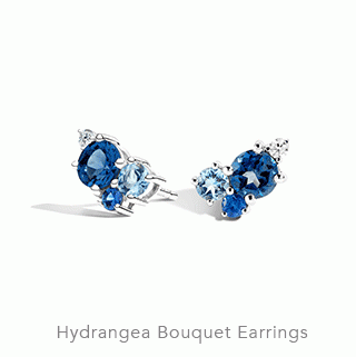 Hydrangea Bouquet Earrings