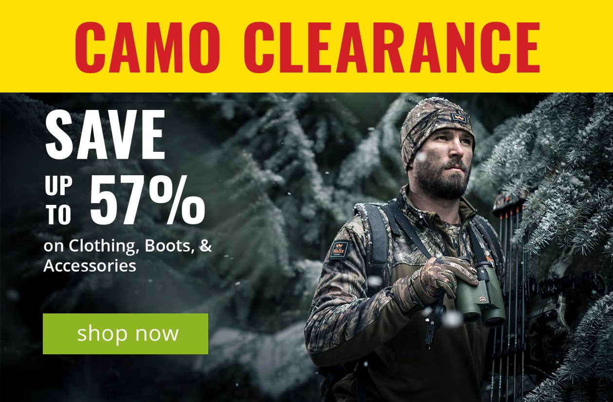 Camo Clearance Sale
