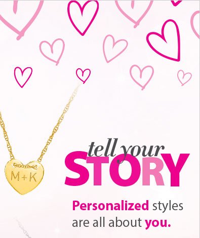 Personalize Your Engravable Heart Necklace